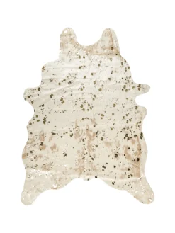 Beliani Lammfelle & Co<Schaffell BOGONG in Beige/Gold - (W) 150 x (H) 1 x (L) 200 cm