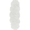 Beliani Lammfelle & Co<Schaffell MAMUNGARI in Weiß - (W) 60 x (H) 6 x (L) 180 cm
