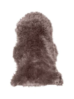 Beliani Lammfelle & Co<Schaffell MUNGO in Braun - (W) 63 x (H) 3 x (L) 95 cm