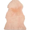 Beliani Lammfelle & Co<Schaffell ULURU in Rosa - (W) 65 x (H) 8 x (L) 100 cm