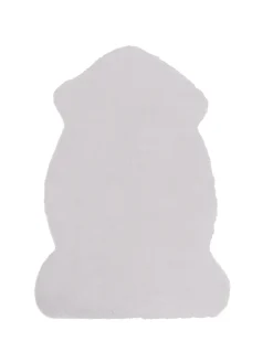 Beliani Lammfelle & Co<Schaffell UNDARA in Grau - (W) 60 x (H) 1 x (L) 90 cm