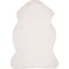 Beliani Lammfelle & Co<Schaffell UNDARA in Weiß - (W) 60 x (H) 1 x (L) 90 cm