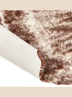Beliani Lammfelle & Co<Schaffell ZEIL in Braun/Beige - (W) 130 x (L) 170 cm