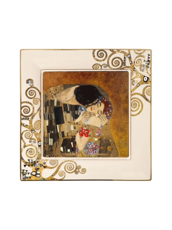 Goebel Dekoschalen<Schale " Gustav Klimt - Der Kuss " in Der Kuss