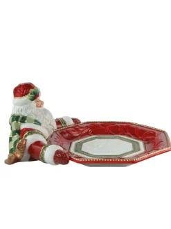 Goebel Dekoschalen<Schale " Santa präsentiert " in Bunt