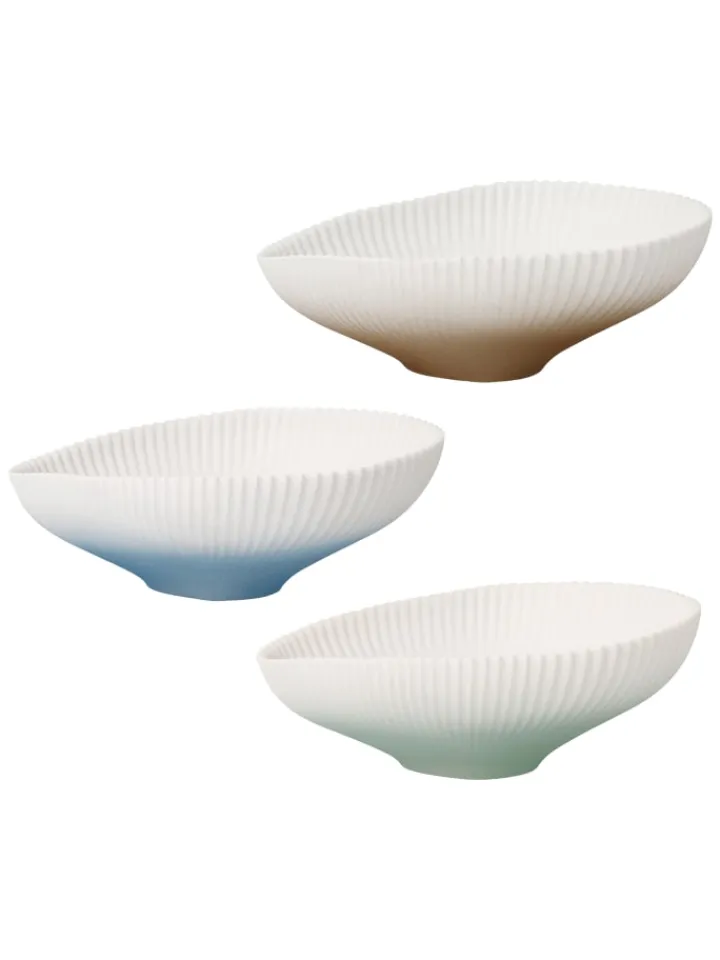 Goebel Dekoschalen<Schale " Set Raindrop " in Bunt