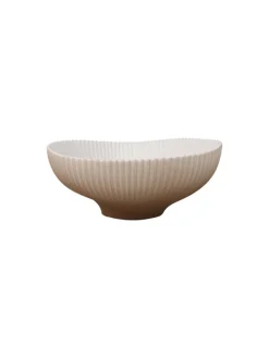 Goebel Dekoschalen<Schale " Studio 8 Raindrop Powder " in sand