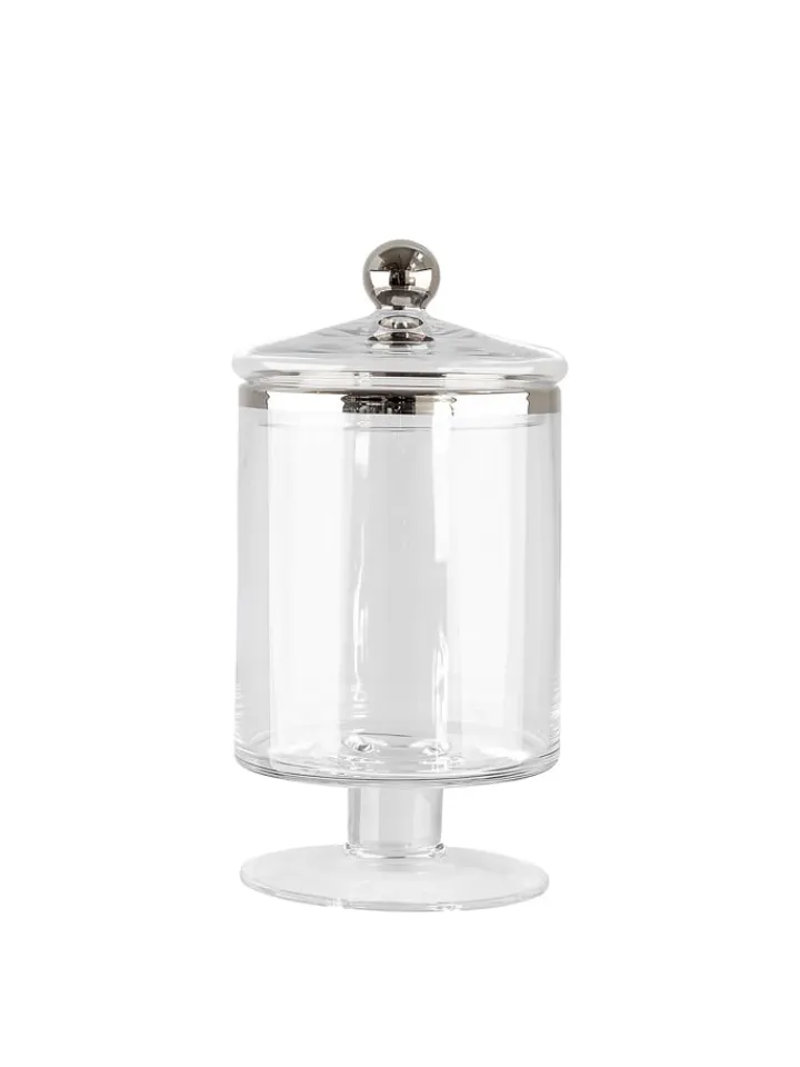 Fink Dekoschalen<Schale "Sefa" in Silber/ Gold - H. 14,5 cm - D. 20 cm