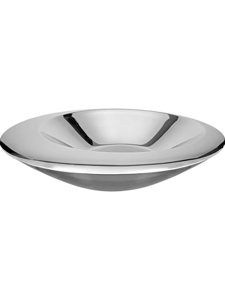 Fink Dekoschalen<Schale "Visto" in Silber - H. 8 cm - D. 43 cm