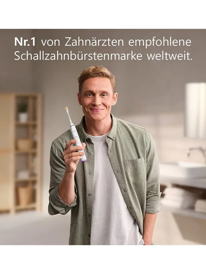 PHILIPS sonicare Zahn & Mundpflege<Schallzahnbürste "DiamondClean Smart 9400" in Weiß