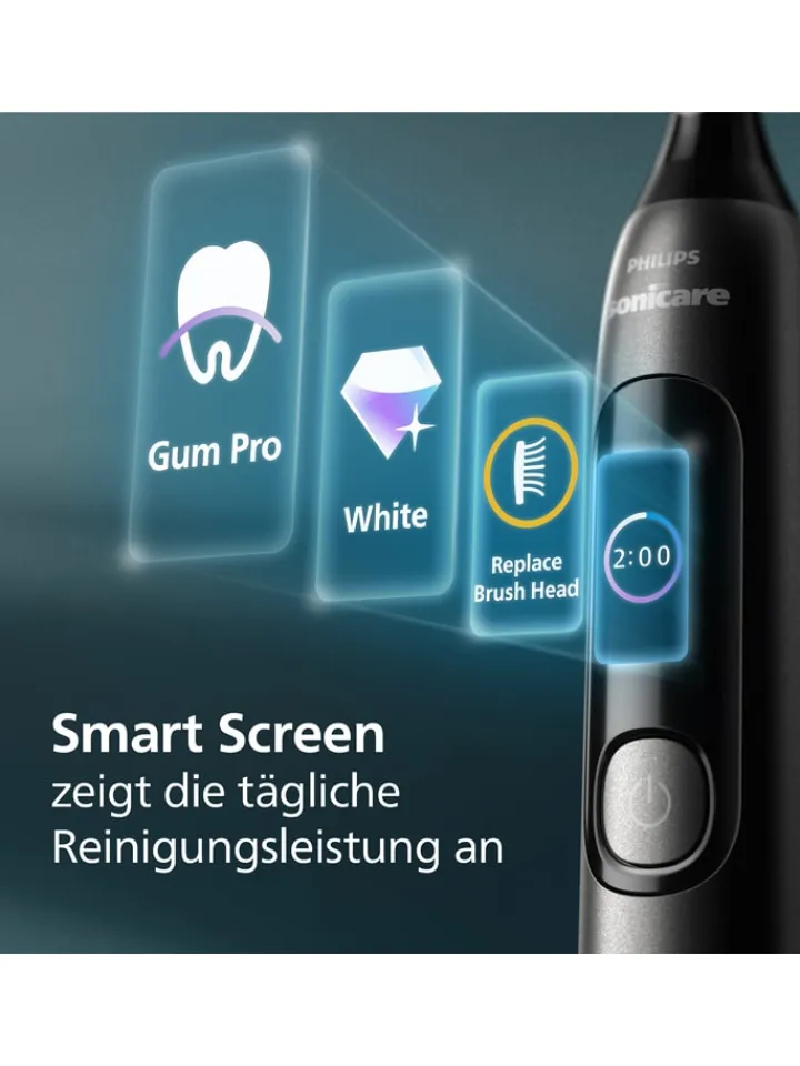 Philips Technik|Zahn & Mundpflege<Schallzahnbürste "Serie 4100" in Schwarz