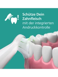 PHILIPS sonicare Zahn & Mundpflege<Schallzahnbürsten-Doppelpack " 5500" in Schwarz/ Weiß