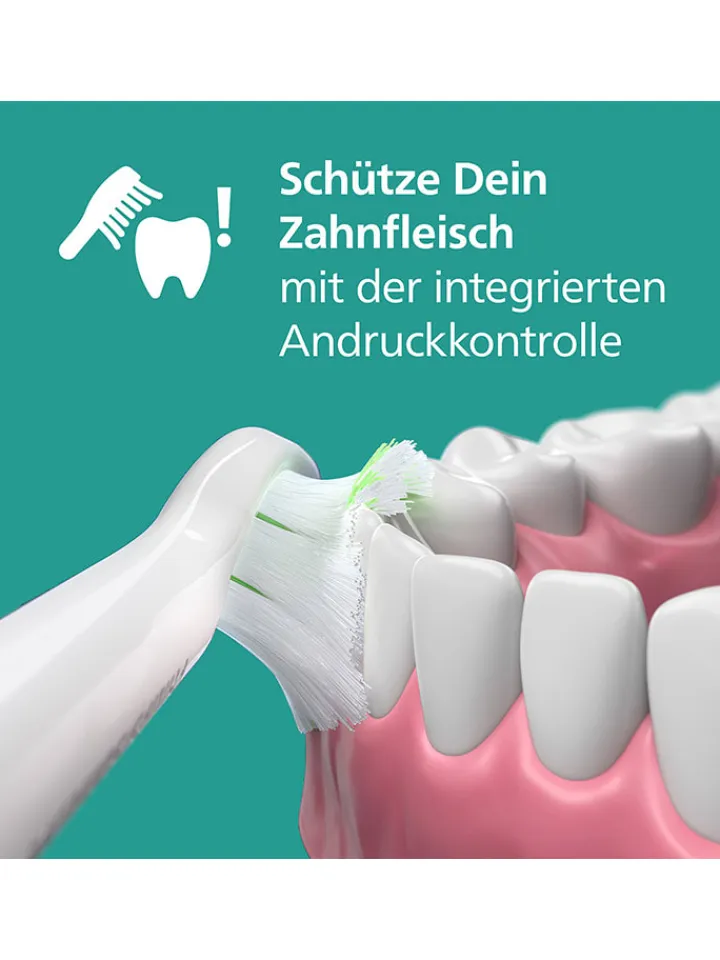 PHILIPS sonicare Zahn & Mundpflege<Schallzahnbürsten-Doppelpack " 5500" in Schwarz/ Weiß