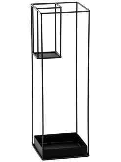 ABERTO DESIGN Wohndekoration<Schirmständer in Schwarz - (B)20 x (H)61 cm