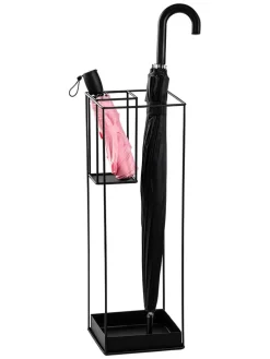 ABERTO DESIGN Wohndekoration<Schirmständer in Schwarz - (B)20 x (H)61 cm