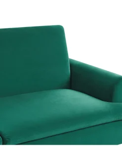 Beliani Sitzmöbel<Schlafsofa VETTRE in Grün/Gold - (W) 210 x (H) 88 x (L) 84 cm