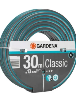 Gardena Gartendekoration<Schlauch "Classic" in Grau/ Türkis - 3 mm (1/2"), 30 m