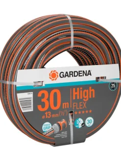 Gardena Gartendekoration<Schlauch "Comfort HighFLEX" in Schwarz/ Orange - 10x10 13 mm (1/2"), 30 m