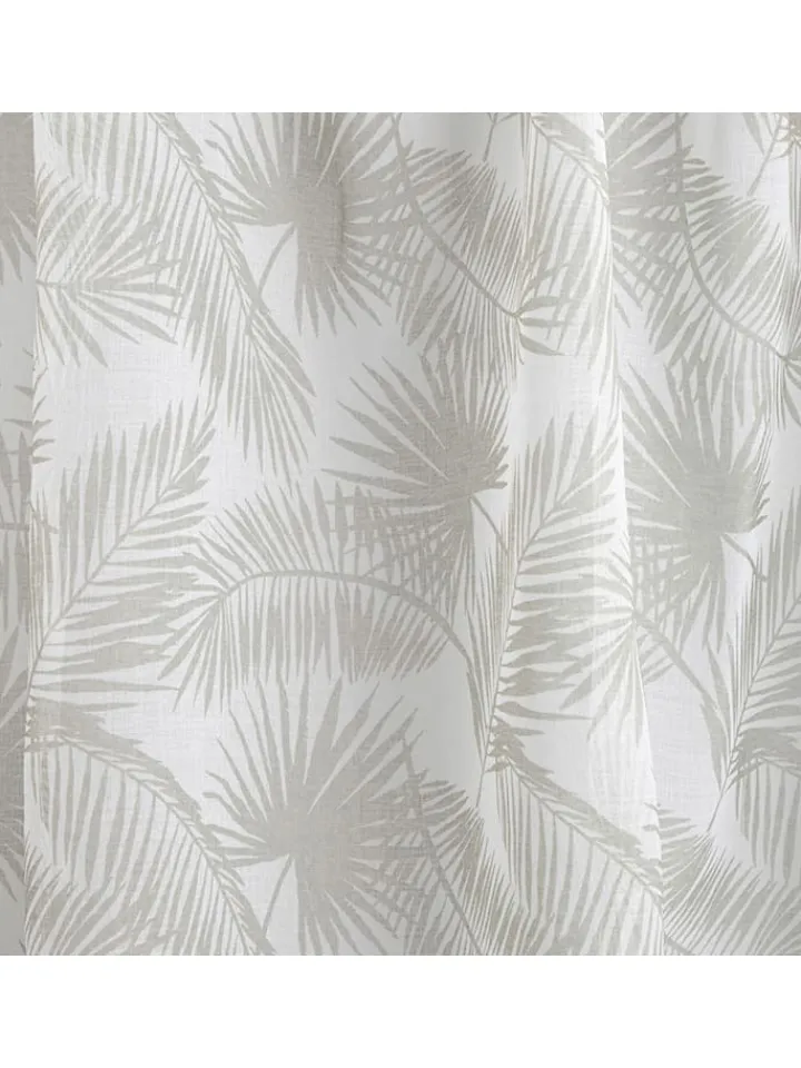 Homla Gardinen, Jalousien & Rollos<Schlaufengardine "Pella" in Beige/ Grau - (L)250 x (B)140 cm