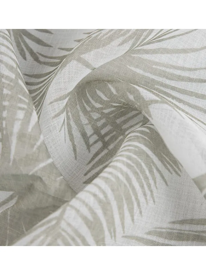 Homla Gardinen, Jalousien & Rollos<Schlaufengardine "Pella" in Beige/ Grau - (L)250 x (B)140 cm