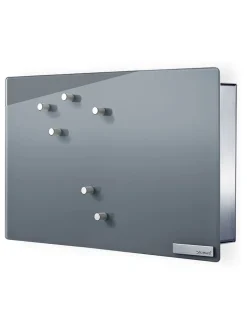 Blomus Aufbewahren & Servieren<Schlüsselkasten "Velio" in Grau - (B)30 x (H)20 cm