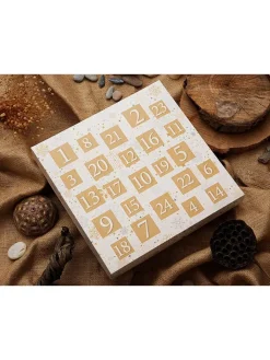 Heliophilia Adventskalender<Schmuck-Adventskalender in Weiß/ Gold