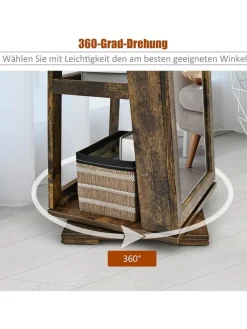 COSTWAY Schmuckkästen<Schmuckaufbewahrung in Taupe