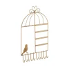 relaxdays Schmuckkästen<Schmuckhalter in Gold - (B)25,5x (H)44,5 x (T)4,5 cm