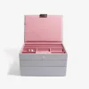 Stackers Schmuckkästen<Schmuckkasten in Grau - (B)25 x (H)18 x (T)3,7 cm