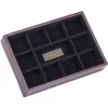 Stackers Schmuckkästen<Schmuckkiste in Lila - (B)18 x (H)12,5 x (T)3,7 cm