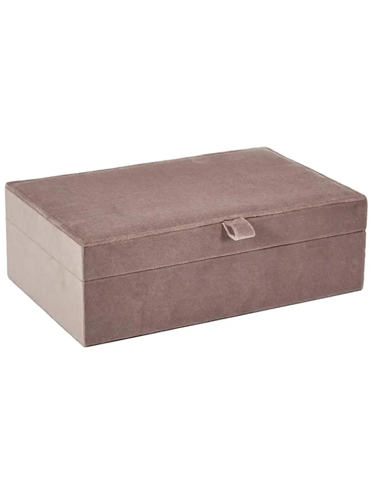 Rétro Chic Schmuckkästen<Schmuckkästchen in Rosa - (B)25 x (H)8 x (T)16 cm