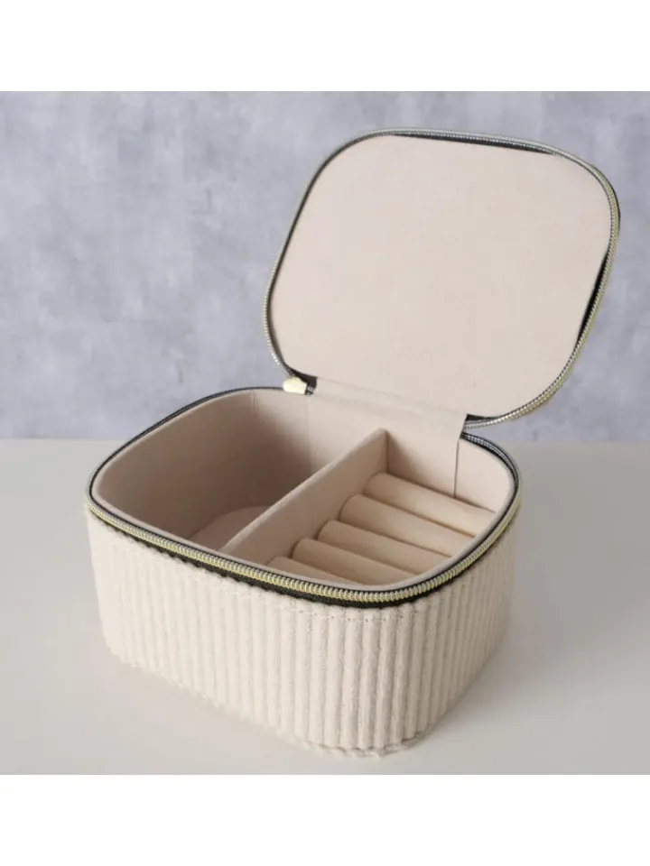Boltze Schmuckkästen<Schmuckschatulle in beige