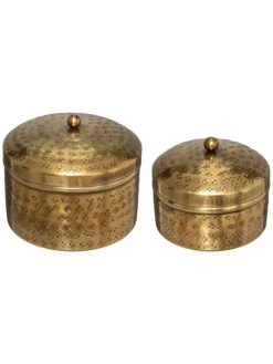 Atmosphera Créateur d'intérieur Schmuckkästen<Schmuckschatullen in gold