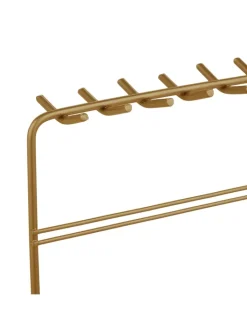 relaxdays Schmuckkästen<Schmuckständer in Bronze - (B)20 x (H)18 x (T)9 cm