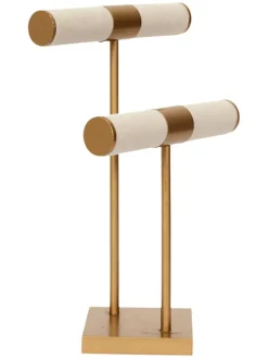 THE HOME DECO FACTORY Schmuckkästen<Schmuckständer in Gold - (B)21 x (H)29,5 x (T)14 cm