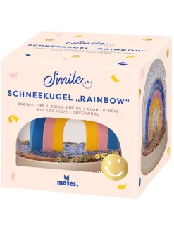 moses. Wohndekoration<Schneekugel "Rainbow" in Bunt