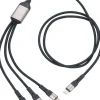 Troika Technikzubehör<Schnellladekabel in Schwarz - (L)120 cm