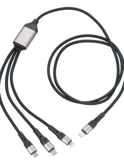 Troika Technikzubehör<Schnellladekabel in Schwarz - (L)120 cm