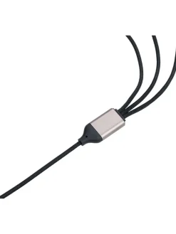 Troika Technikzubehör<Schnellladekabel in Schwarz - (L)120 cm