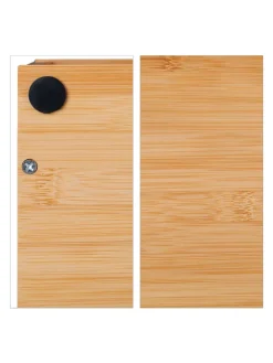 relaxdays Büro- & Schulbedarf<Schreibtisch Organizer in Natur - (B)40 x (H)22 x (T)31 cm