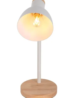 näve Tischleuchten<Schreibtischleuchte in Weiß - (H)36,5 x Ø 14 cm