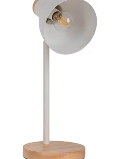 näve Tischleuchten<Schreibtischleuchte in Weiß - (H)36,5 x Ø 14 cm