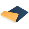 SAX Büro- & Schulbedarf<Schreibtischunterlage in Dunkelblau/ Gelb - (L)90 x (B)45 cm