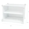InnovaGoods Garderoben<Schuhschrank in Weiß - (B)84 x (H)160 x (T)32 cm