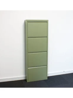 ebuy24 Garderoben<Schuhschrank Pisa 6 Grün 150 x 16 cm