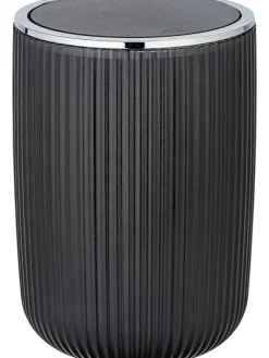 Wenko Mülleimer<Schwingdeckeleimer "Agropoli" in Anthrazit - 5,5 l