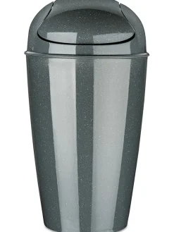 koziol Mülleimer<Schwingdeckeleimer "Del XL" Hellgrau - 30 l