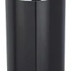 Wenko Mülleimer<Schwingdeckeleimer in Schwarz - 5 l