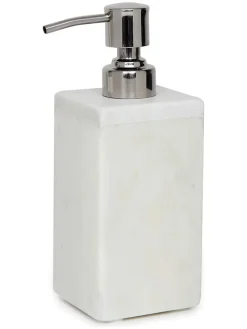 houseproud Badaccessoires<Seifenspender ''Cubic'' in Weiß - (B)8 x (H)19 x (T)8 cm