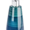 Wenko Badaccessoires<Seifenspender "Pottery" in Petrol - 360 ml